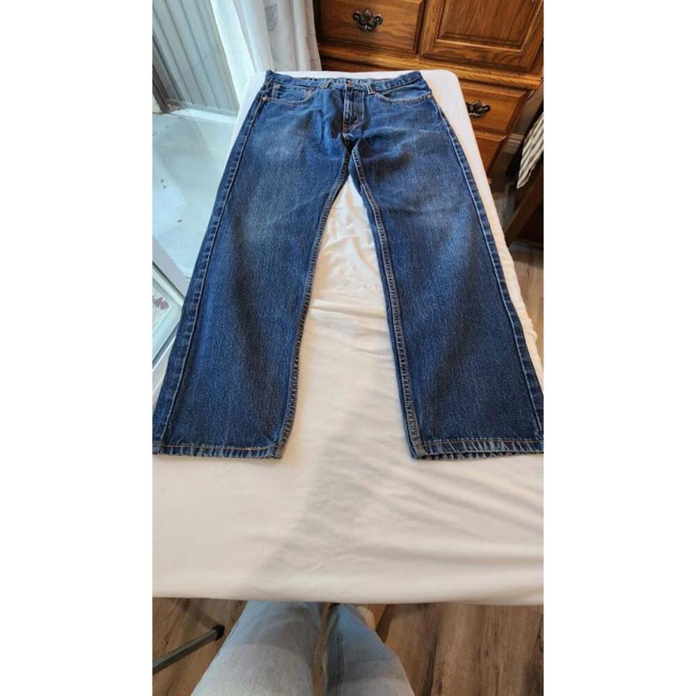Levi's 505 Men's blue denim jeans size 34/28, Excellent pre-owned